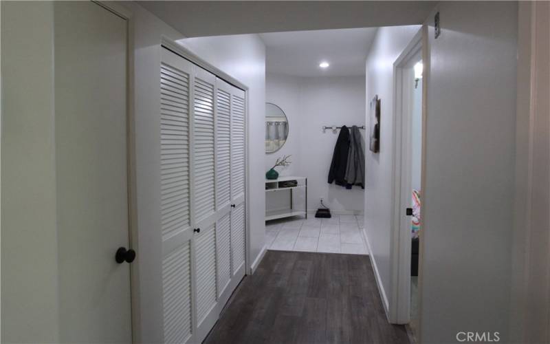 Laundry Closet in Unit