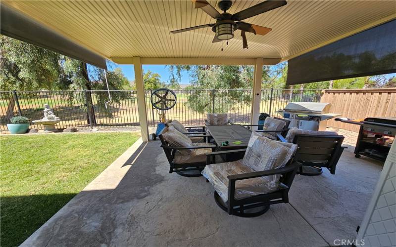 Back yard patio cover