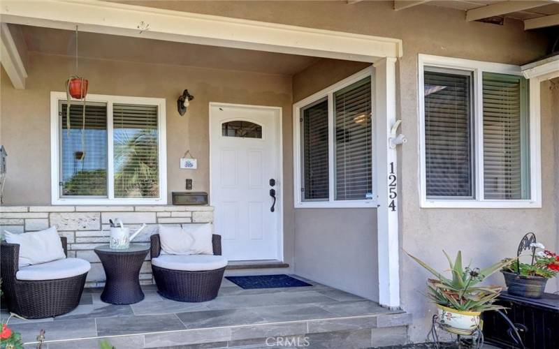 Cute front porch