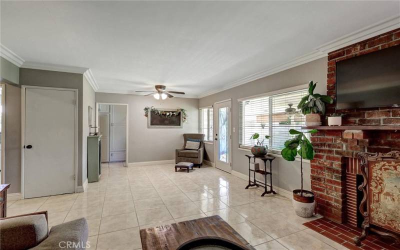 Living Room Dining Room areas