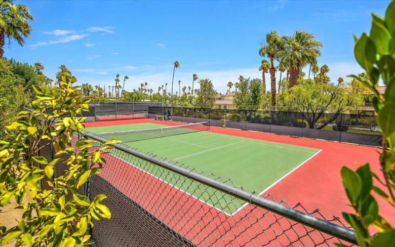 2074 N Mira Vista Tennis Court