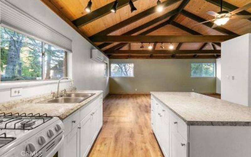 Kitchen in apartment