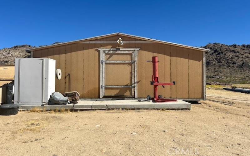 Storage Shed.