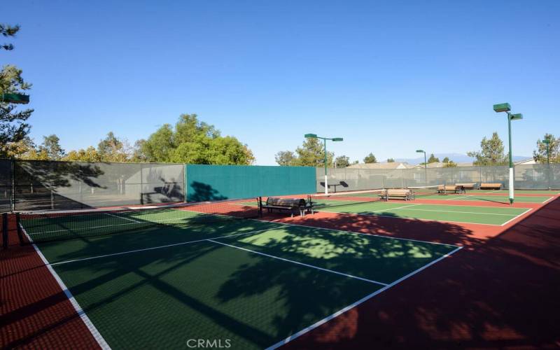 Pickle Ball and Tennis courts