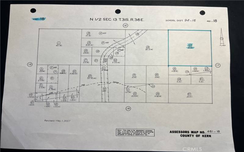 Kern County / 

Assessor Map