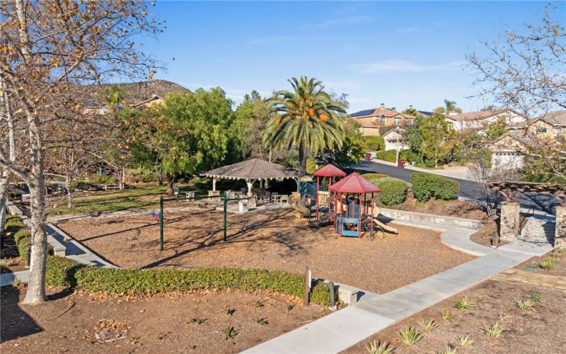 One of the community parks- nearest clubhouse and pool