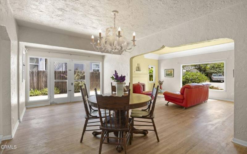 Dining Room opens to Living Room