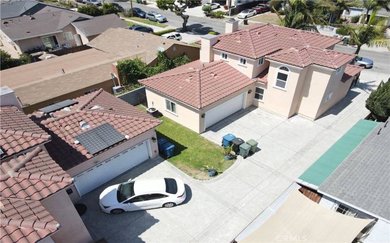 View from rear of the house