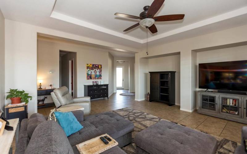 LIVINGROOM AND FRONT DOOR