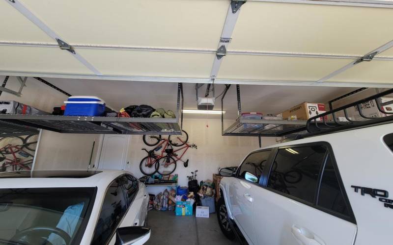 GARAGE OVERHEAD STORAGE