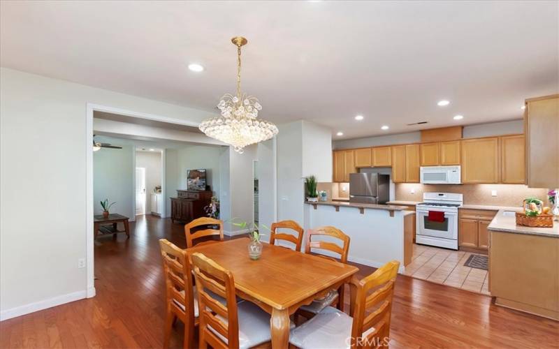 Kitchen to Dining Area