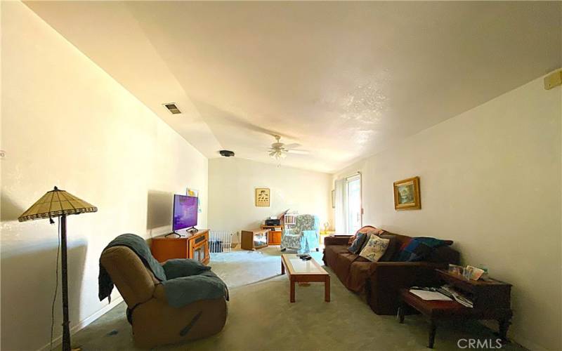 Living Room looking towards Back Patio