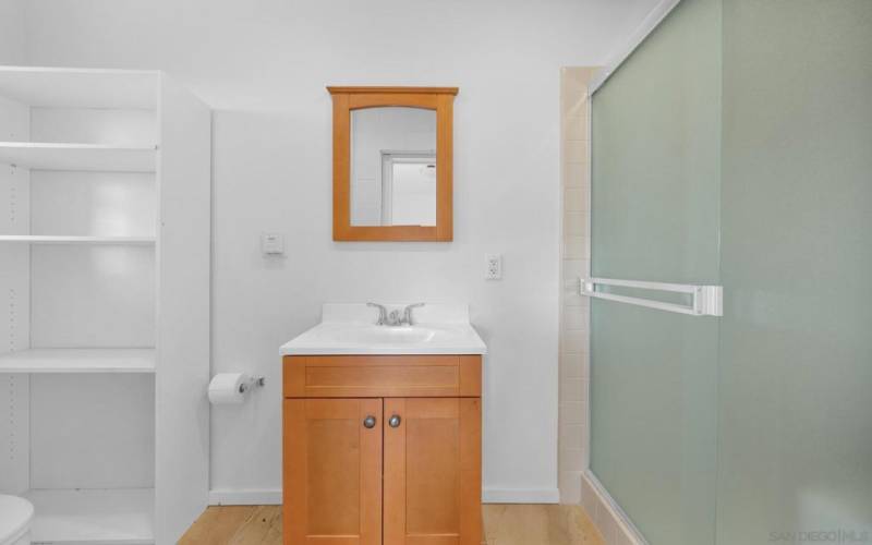 Guest room with private bath.