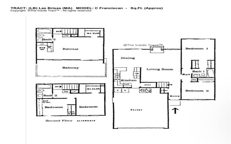 Largest FloorPlan shows 1,500sqft with 4 bedroom option