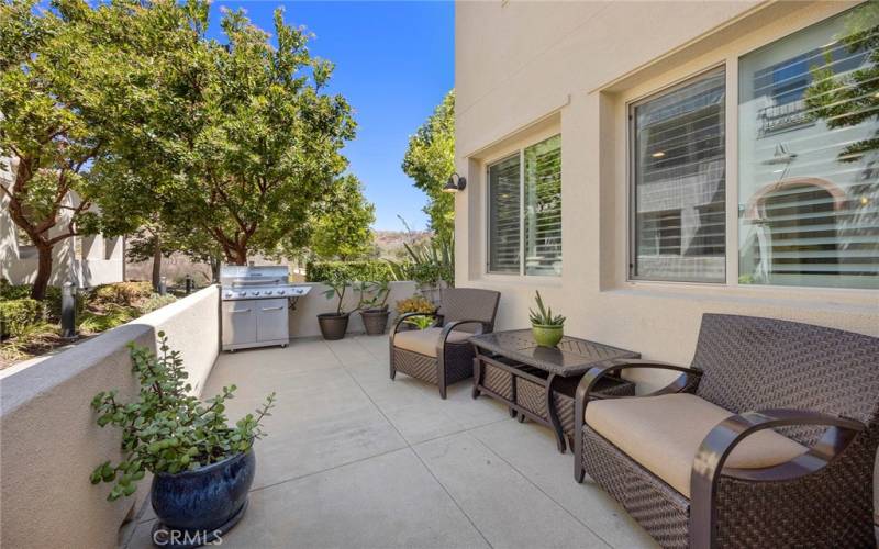 ENTERTAINING FRONT  PATIO