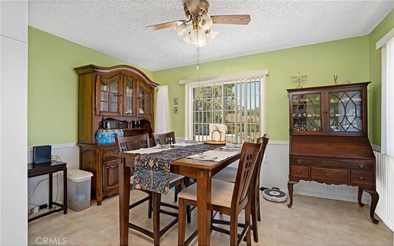 in Kitchen dining area