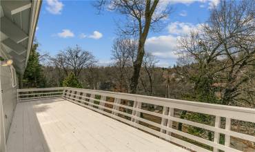 Large Deck off Living Room with Views