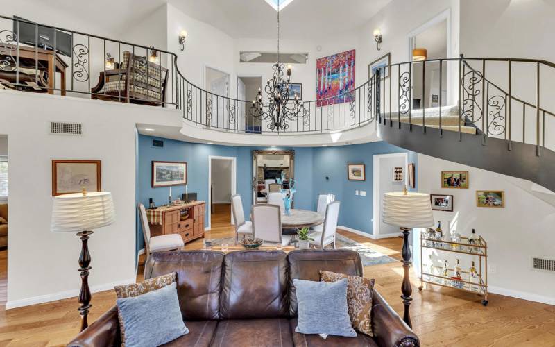 Dining Area and Upper Staircase