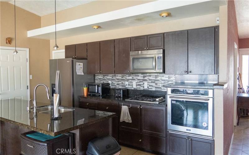 Open concept dining room