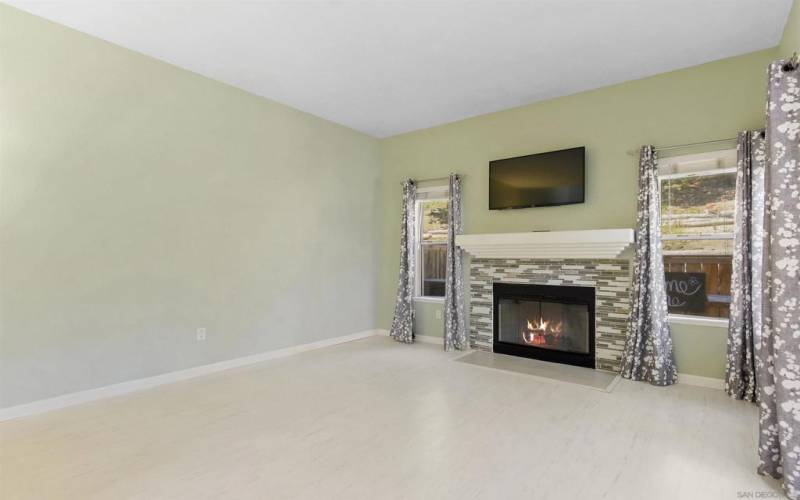 Gas fireplace