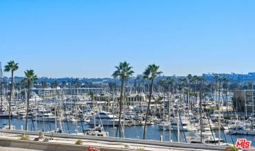 Marina channel, boat view