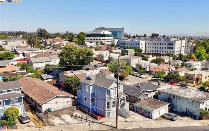 Aerial shot of Neighborhood