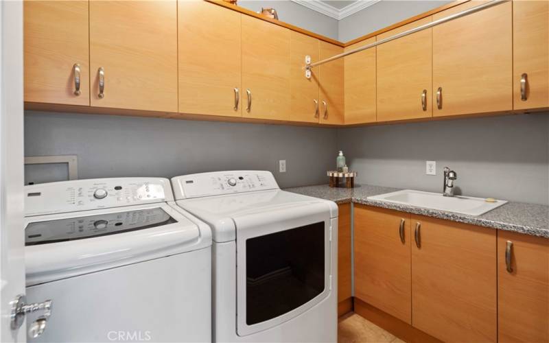 Indoor Laundry Room