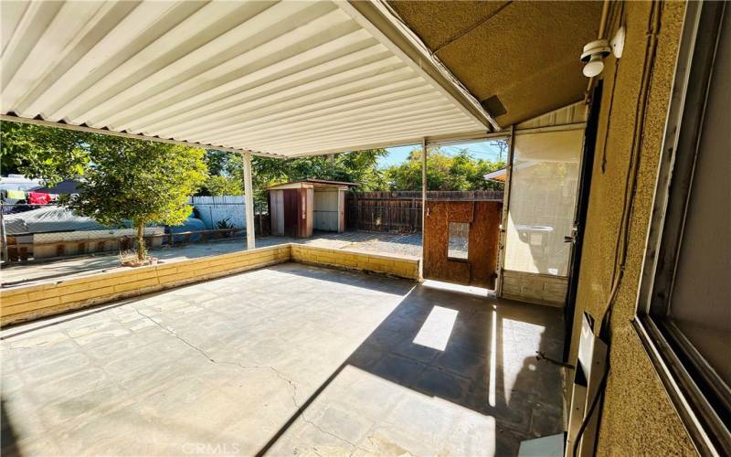 Backyard Patio