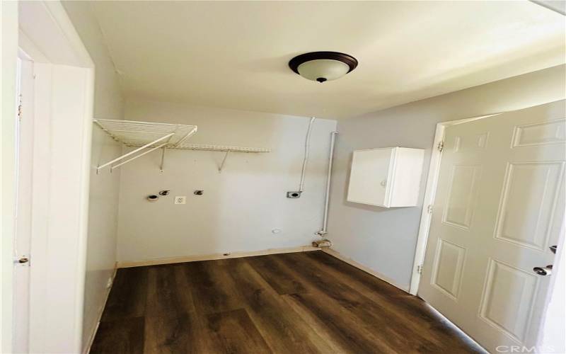 Separate Laundry room