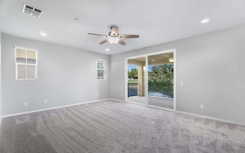 Primary bedroom suite - upstairs