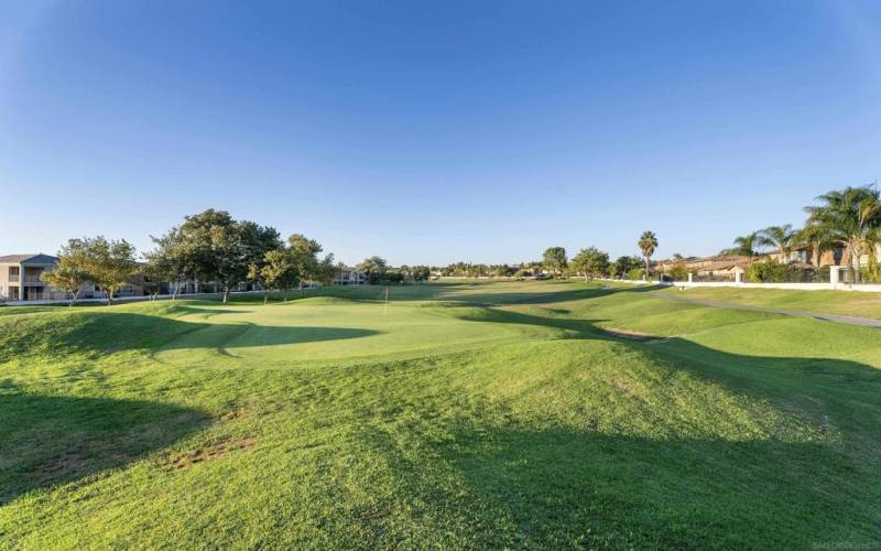 Golf course fairway view ~ from the downstairs patio