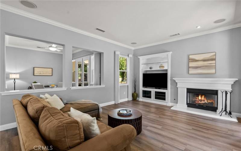 Living Room with view into dining room