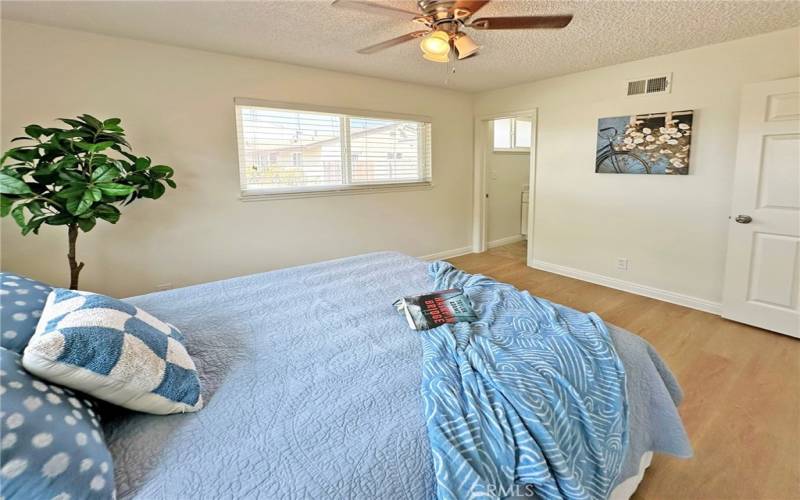 Primary Bedroom with on-suite bath.