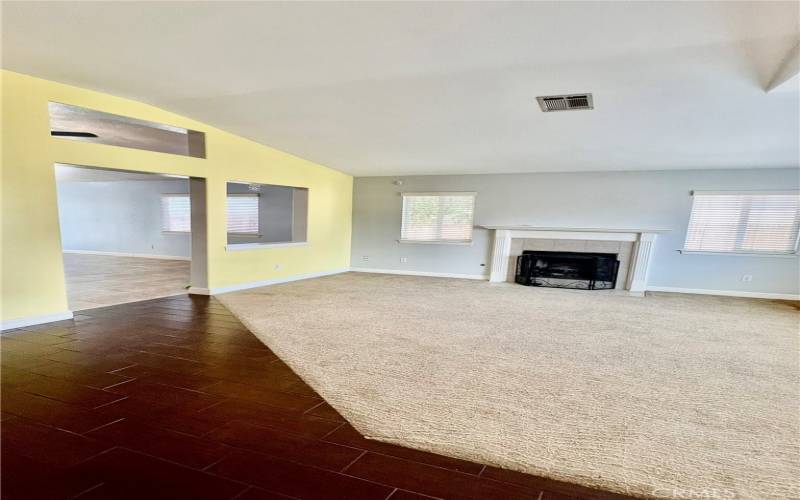 Front Door Entry & Living Room