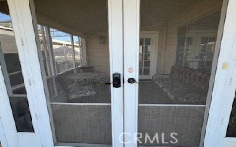 ENTRANCE TO FRONT PORCH.