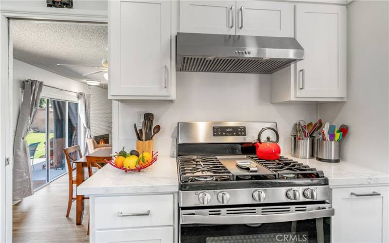 Updated Kitchen with Stainless Steel Appliances