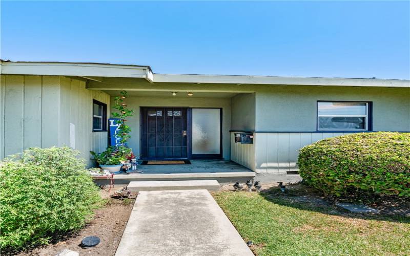 Walkway to Front Door