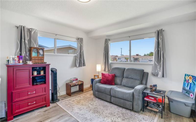 Second Bedroom currently used as a Television Room