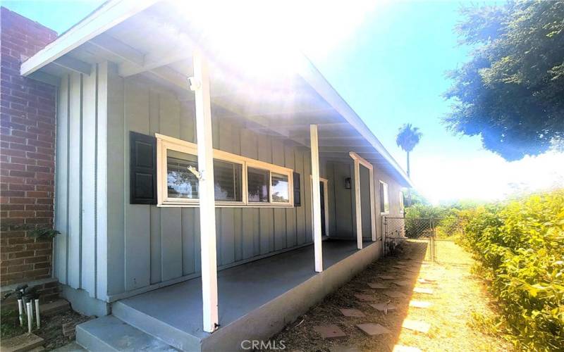 SIDE ENTRANCE PORCH