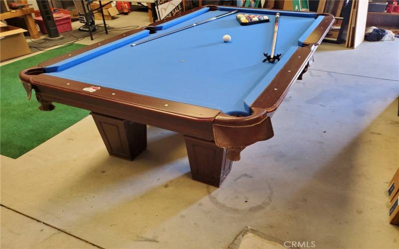 Pool table included!