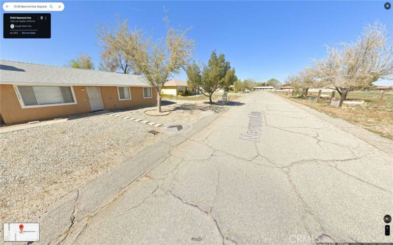 15415 is the address of the Lot/Land, across this property. Notice this property's address.