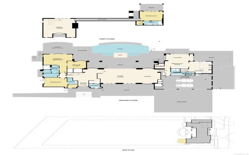 Floor Plan and Site Plan