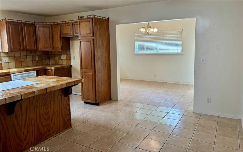 dining area/room off Kitchen