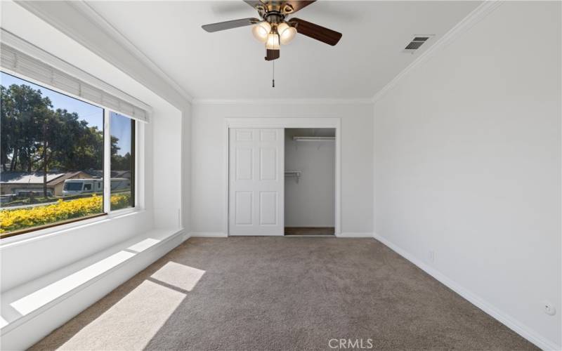 Bedroom 3 with walk-in closet