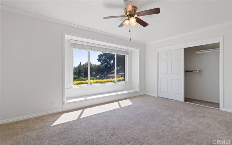 Bedroom 3 with walk-in closet