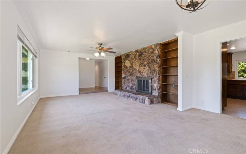 Living room Open Kitchen