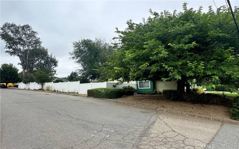 Street View from Side of House