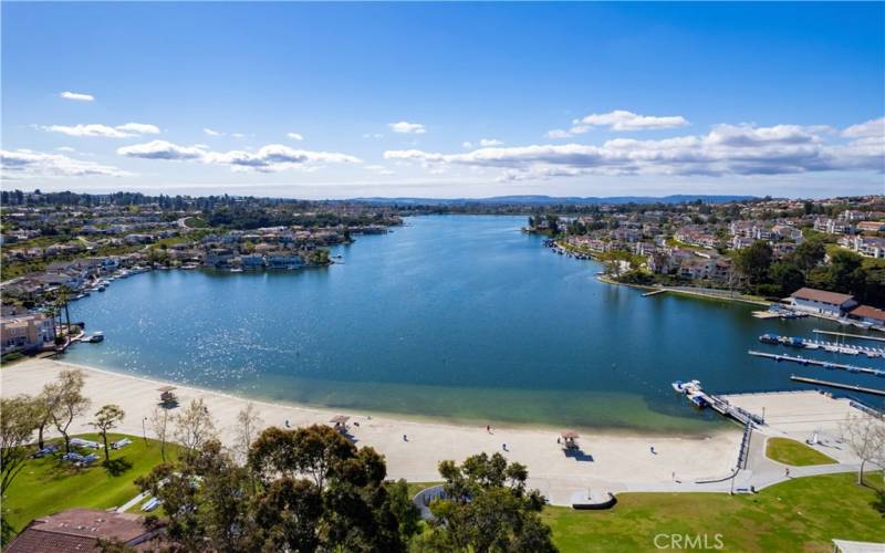 Access to Lake of Mission Viejo