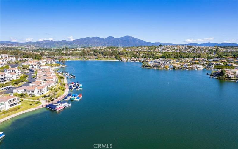 Access to Lake of Mission Viejo