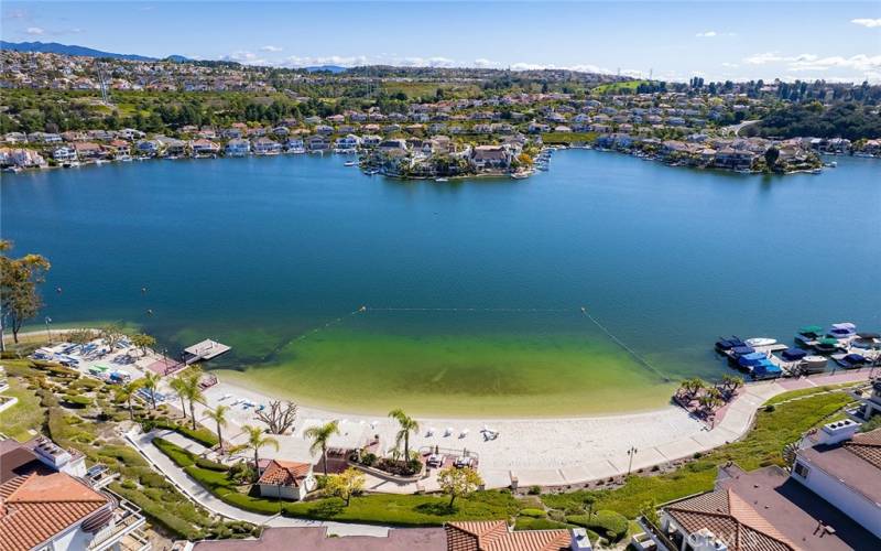 Access to Lake of Mission Viejo